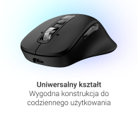 Silver Monkey Bezprzewodowa mysz optyczna Office Plus - 1514811 - zdjęcie 6
